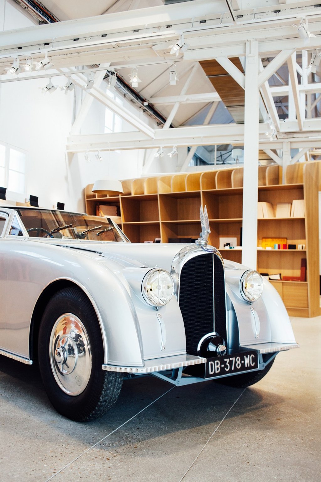 A bespoke Hermès car. Photo: Lucien Lung