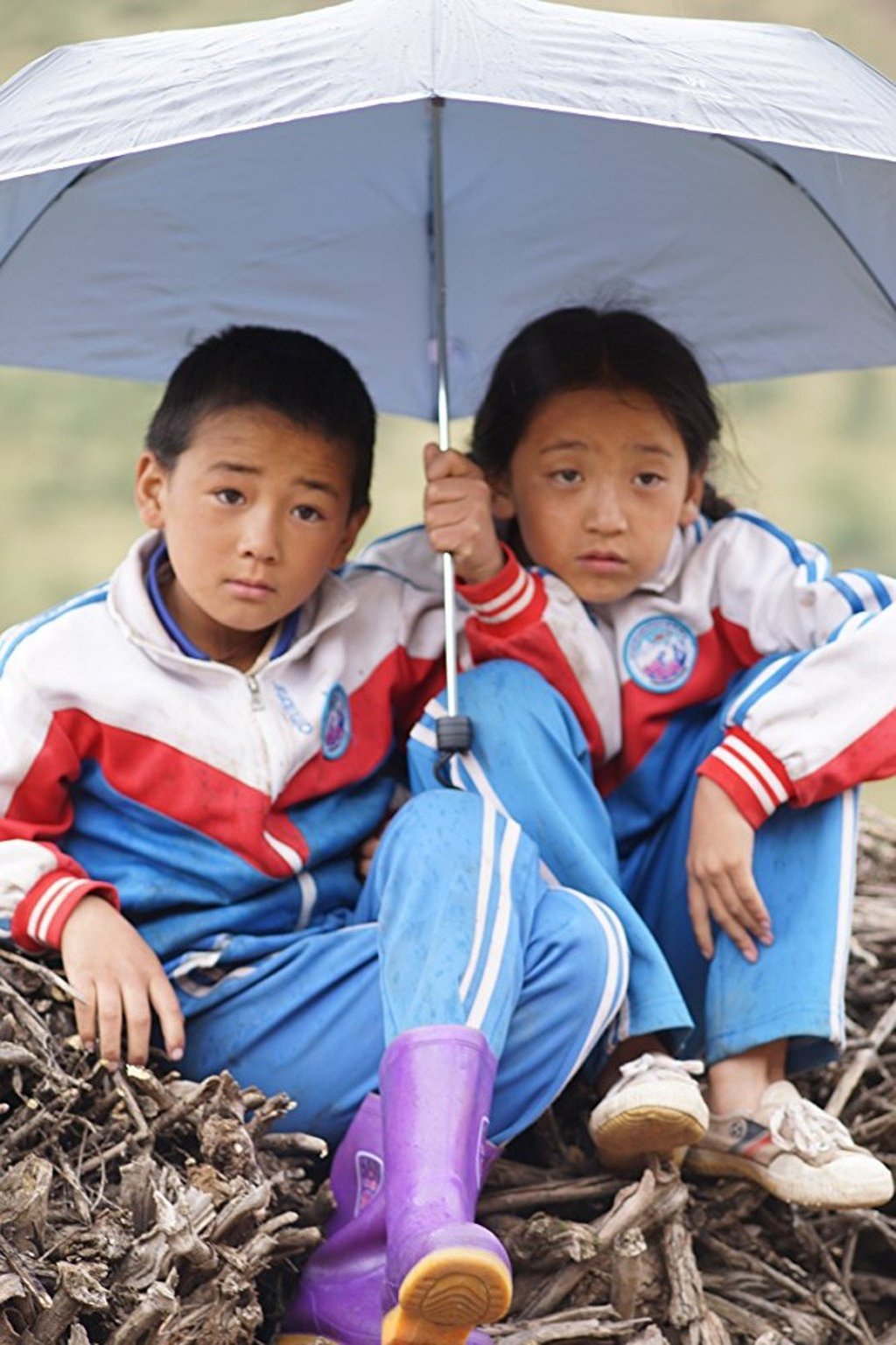 Lhapal Gyal cast non-professional actors for Wangdrak’s Rain Boots.