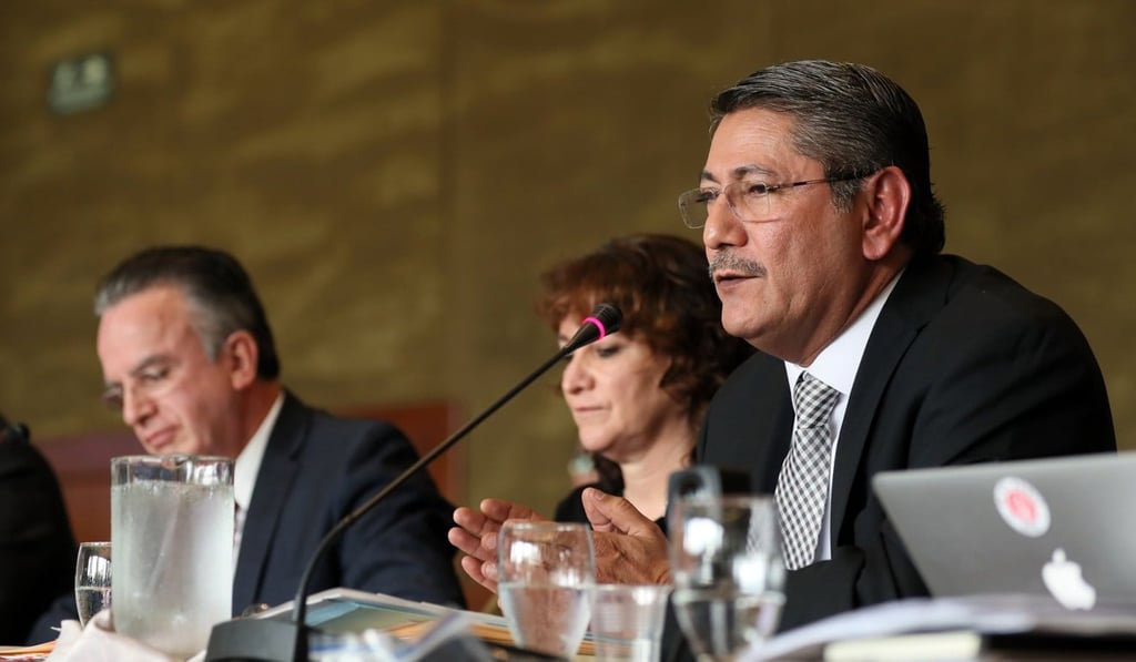 Prosecutor Alfredo Higuera told a hearing of the Inter-American Commission on Human Rights (IACHR) in Bogota he had obtained new information to file charges against 30 people, including local police officers. Photo: EPA Prosecutor Alfredo Higuera told a hearing of the Inter-American Commission on Human Rights (IACHR) in Bogota he had obtained new information to file charges against 30 people, including local police officers. Photo: EPA