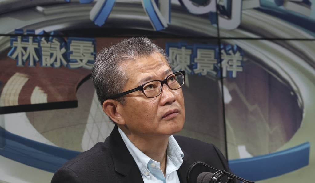 Financial Secretary Paul Chan Mo-po. Photo: Edward Wong