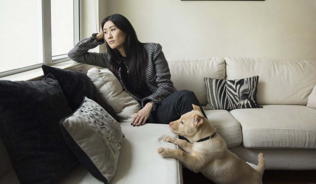 Jacket by Chanel, T-shirt and jeans by ReDone, necklaces by Cinco and Miansai. Photo: Michelle Wong Jacket by Chanel, T-shirt and jeans by ReDone, necklaces by Cinco and Miansai. Photo: Michelle Wong