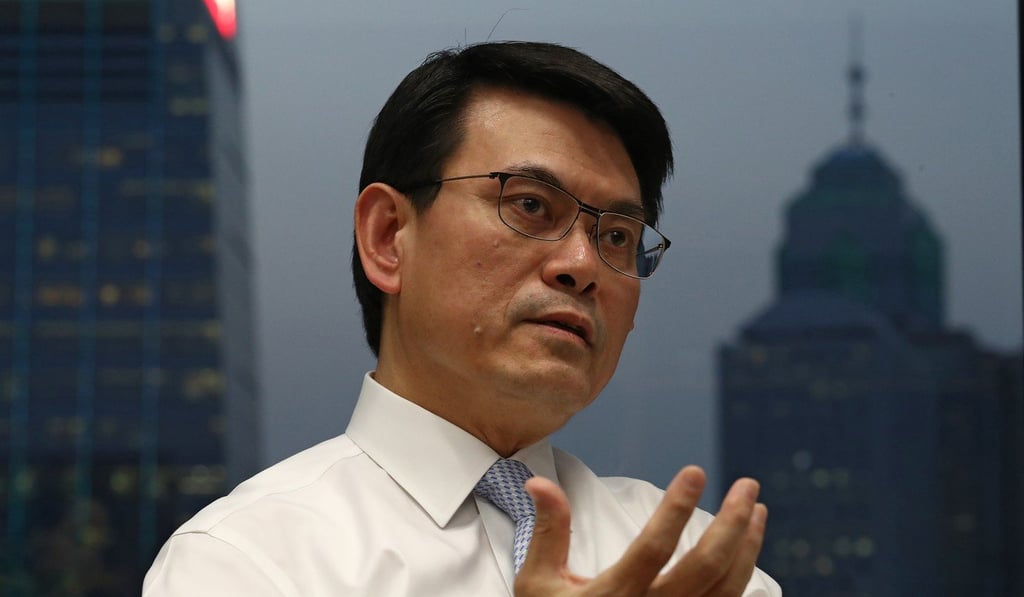 Hong Kong Secretary for Commerce and Economic Development Edward Yau Tang-wah. Photo: Nora Tam