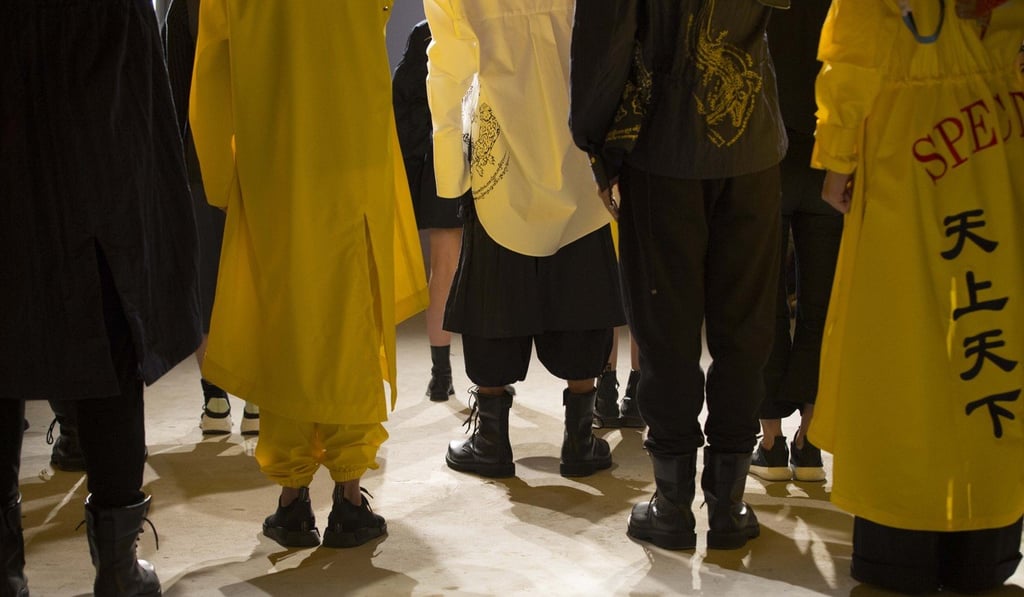 Looks from Angel Chen’s spring-summer show at Shanghai Fashion Week.