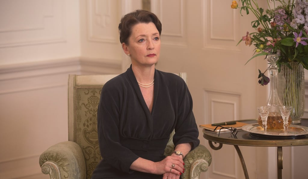 Lesley Manville plays the sister in Phantom Thread.