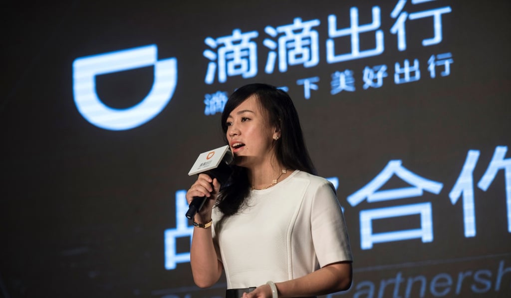 Jean Liu, president of Didi. Photo: AFP
