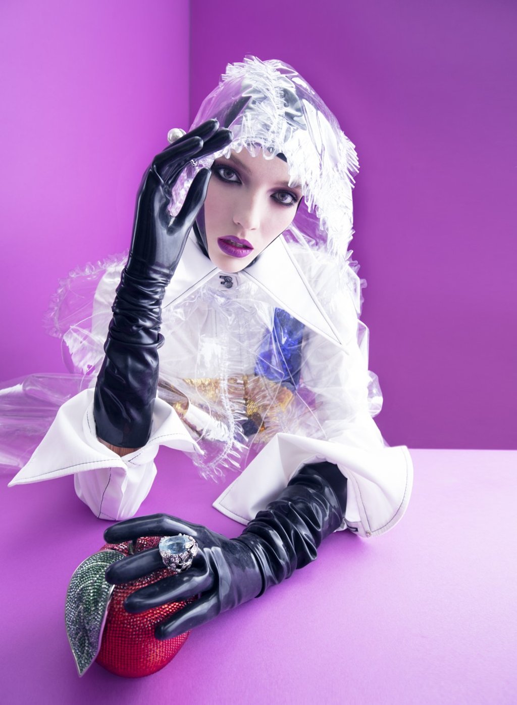 Chopard, diamond and white gold ring (left pinky), price on request; Mikimoto, pearl and diamond ring (left middle finger), HK$27,000; Dior Joaillerie, Gourmande