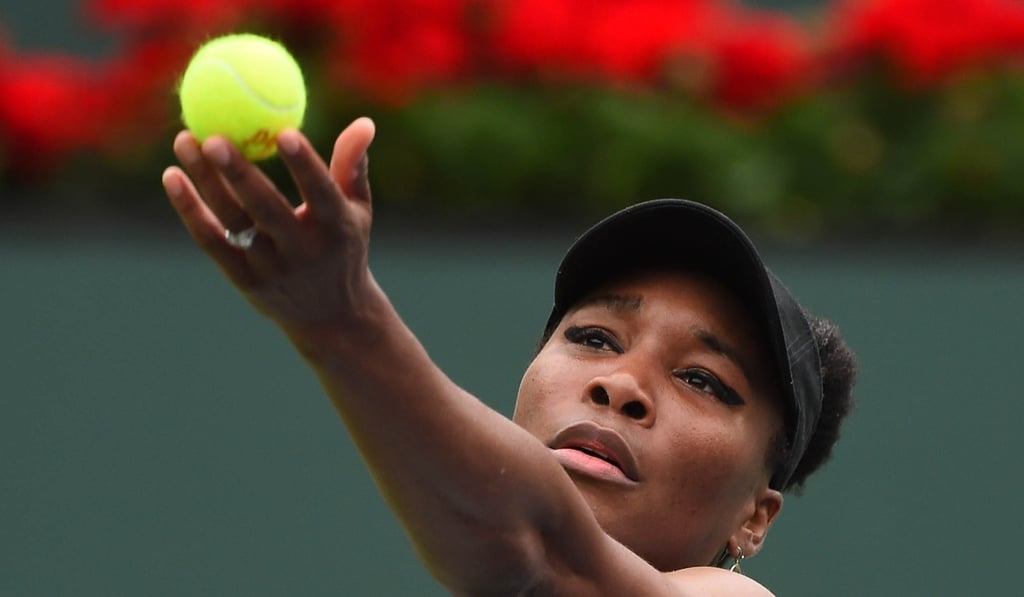 Venus Williams is also into the third round at Indian Wells. Photo: USA Today