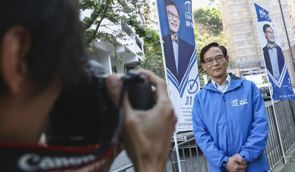 Tony Tse believes he is in danger of losing. Photo: Nora Tam