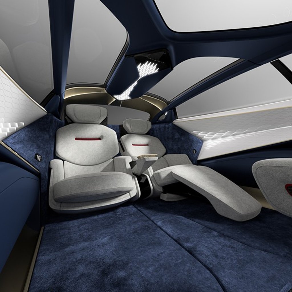 The Aston Martin Lagonda’s interior is extremely luxurious.