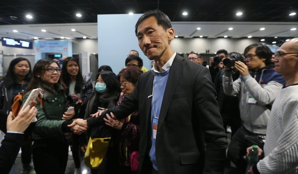 Candidate Edward Yiu Chung-yim. Photo: Sam Tsang