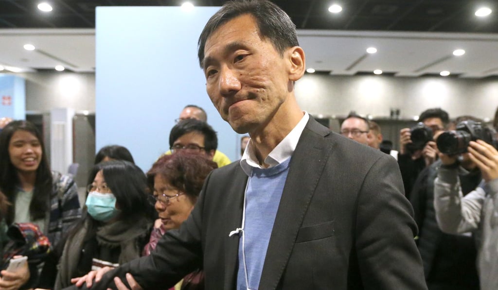 Edward Yiu failed in his attempt to re-enter the legislature after his disqualification. Photo: Sam Tsang