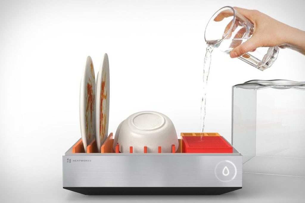 A Tetra-connected dishwasher A Tetra-connected dishwasher