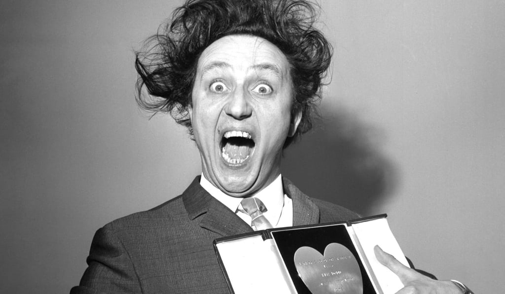 Dodd poses with his award for Show Business Personality of the Year in 1966. Photo: AP