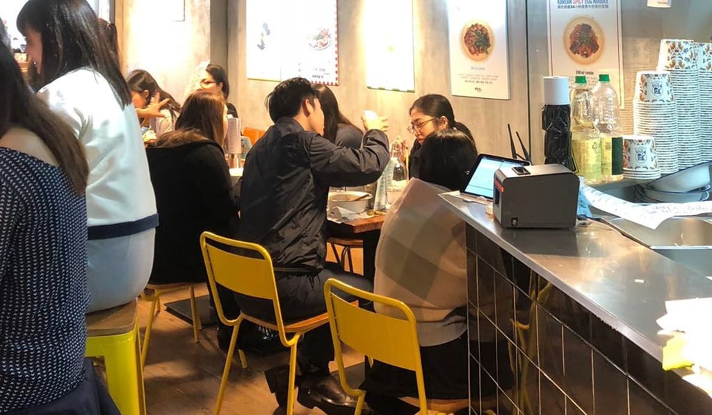 The interior of Meen – colourful and cosy. Photo: Louise Moon