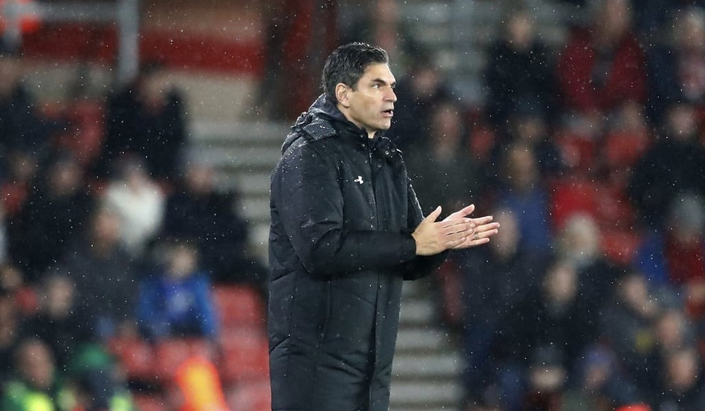 Mauricio Pellegrino was fired on Monday evening. Photo: AP Mauricio Pellegrino was fired on Monday evening. Photo: AP
