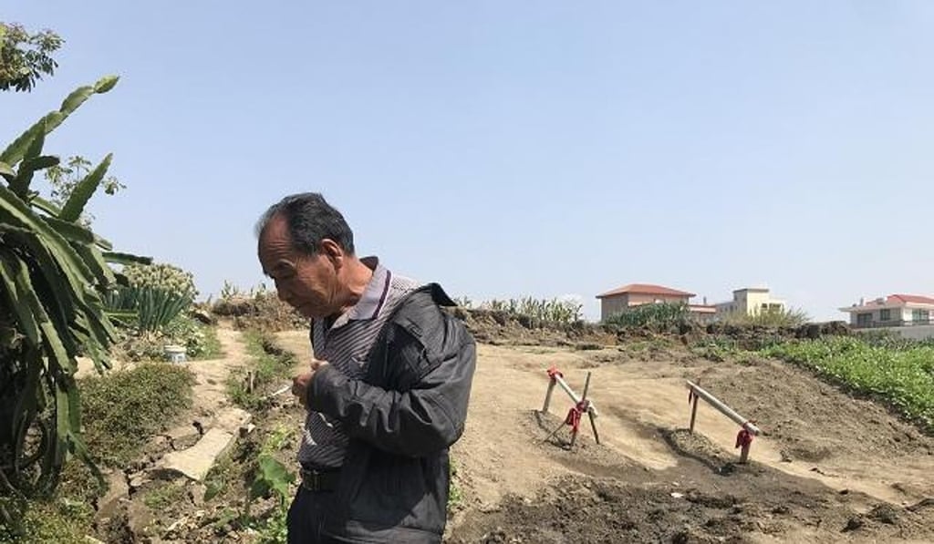 The farmer, named Cai, said he found the experience to be ‘creepy’. Photo: qq