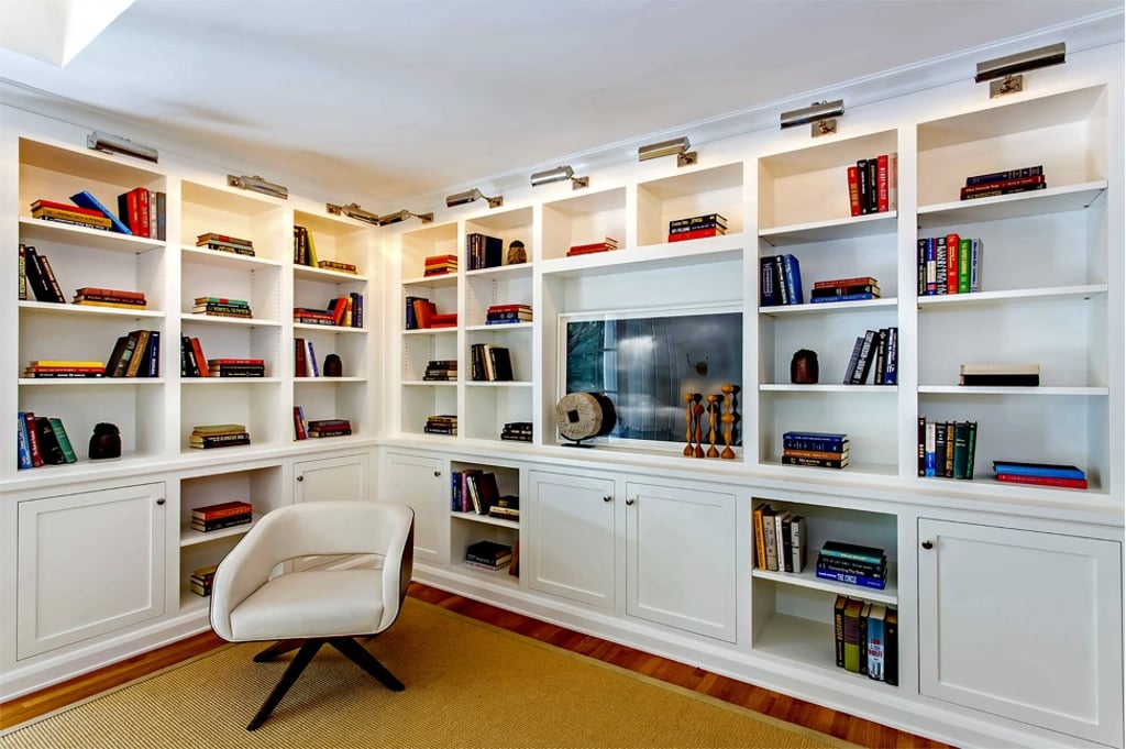 DJ and musician Moby is seeking US$4.495 million for a hedged and gated home in the Los Feliz neighbourhood. Built in 1926, the renovated two-storey home boasts groin vault ceilings, white wainscoting and three fireplaces. Photo: Daniel Dahler