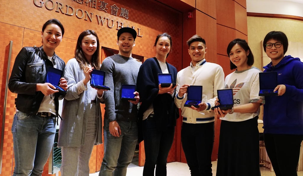 Hong Kong swimmers are honoured by the Hong Kong Swimming Association at its awards ceremony.