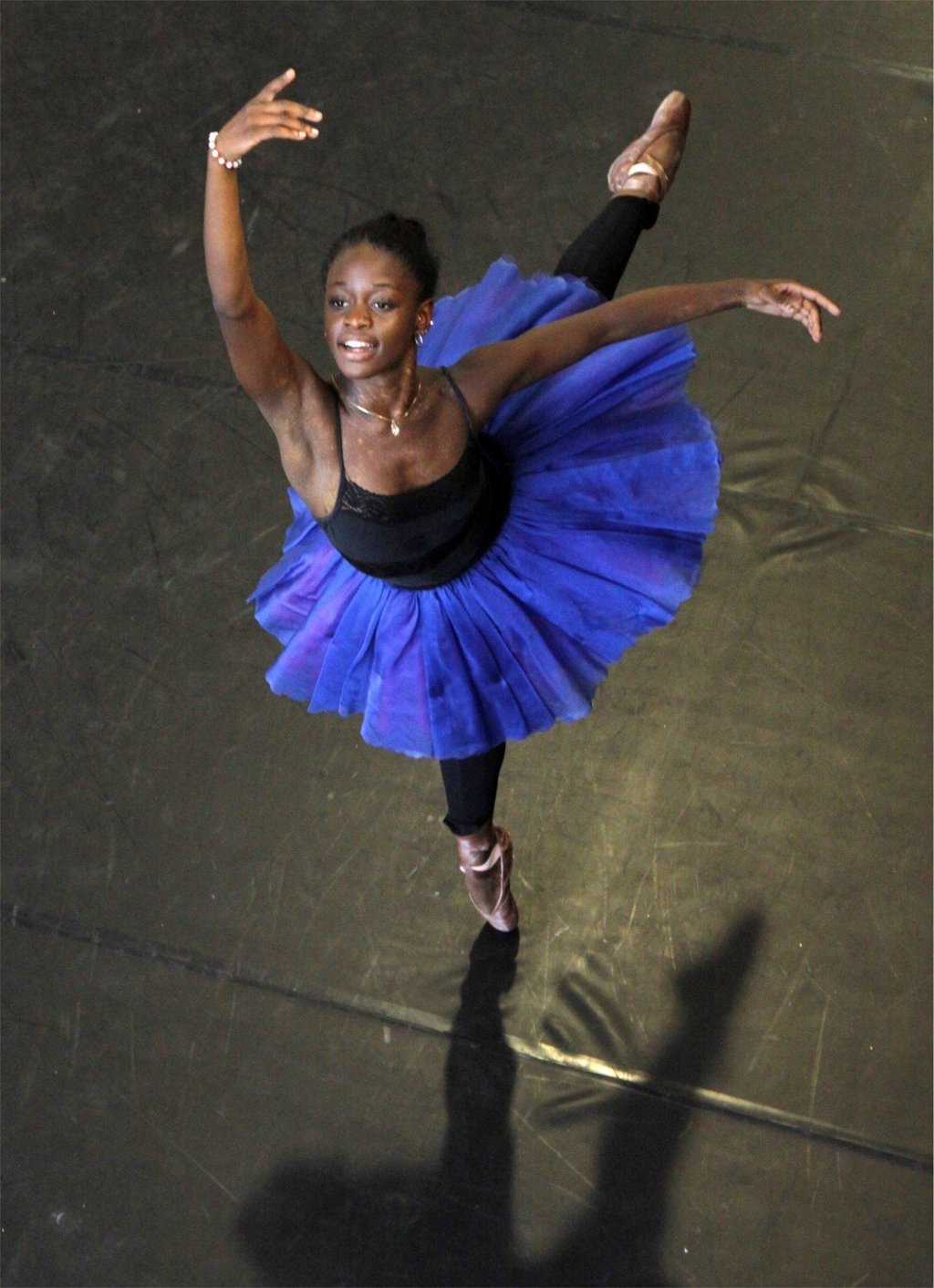 Ballet dancer Michaela DePrince rehearses in Johannesburg, South Africa. DePrince overcame a childhood in war-stricken Sierra Leone to become a world class ballerina. Photo: AP Ballet dancer Michaela DePrince rehearses in Johannesburg, South Africa. DePrince overcame a childhood in war-stricken Sierra Leone to become a world class ballerina. Photo: AP