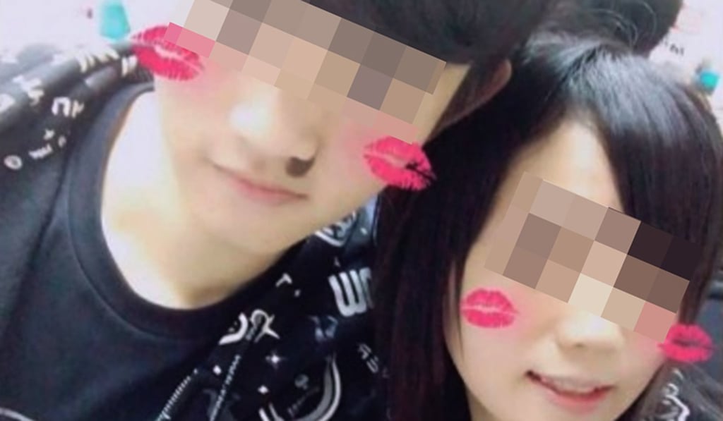Poon Hiu-wing (right) went to Taiwan with her boyfriend (left). Photo: Facebook Poon Hiu-wing (right) went to Taiwan with her boyfriend (left). Photo: Facebook