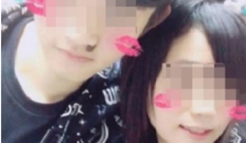 Poon Hiu-wing (right) went to Taiwan with her boyfriend. Photo: Facebook