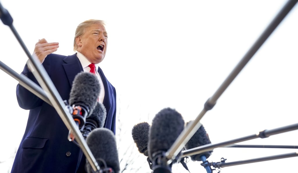 Trump (seen on Monday) has fired Secretary of State Rex Tillerson, and hopes to replace him with CIA Director Mike Pompeo. Haspel is set to replace Pompeo. Photo: AP