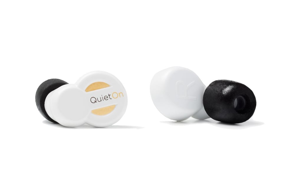 QuietOn Sleep earplugs can block sound frequencies from snoring and low-bandwidth noise.