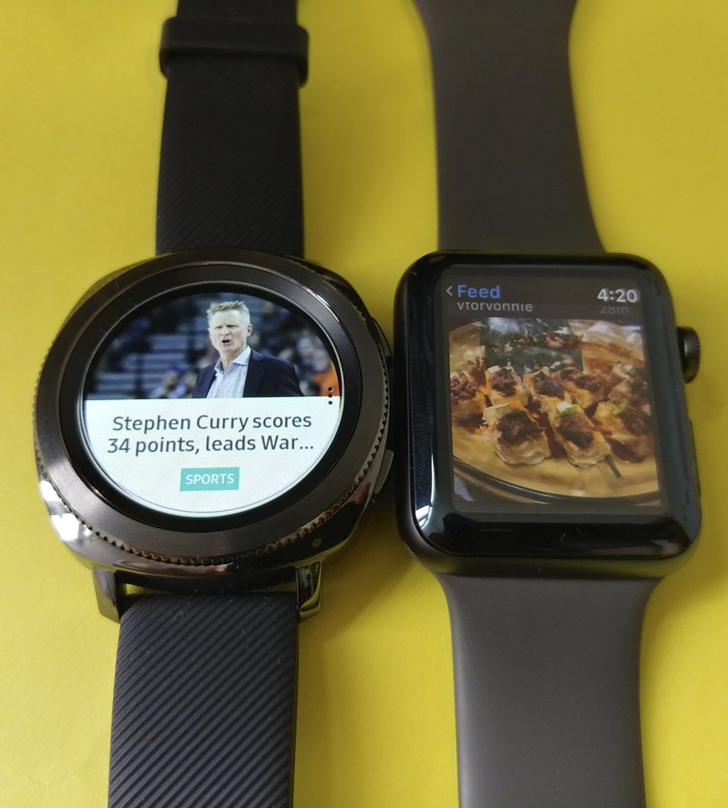 Apple Series 3 LTE v Samsung Gear Sport watch comparison not a close contest but don t forget the price difference South China Morning Post