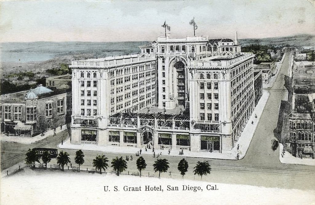 The original US Grant, in San Diego, California, would become a national icon. Photo: The US Grant