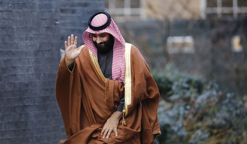 Saudi Arabia's Crown Prince Mohammed bin Salman arrives for talks at 10 Downing Street in central London on March 7. Photo: Agence France-Presse