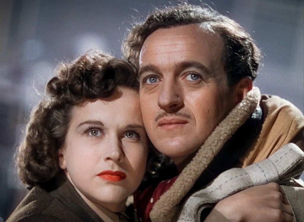 Niven and Kim Hunter in A Matter of Life and Death. Niven and Kim Hunter in A Matter of Life and Death.