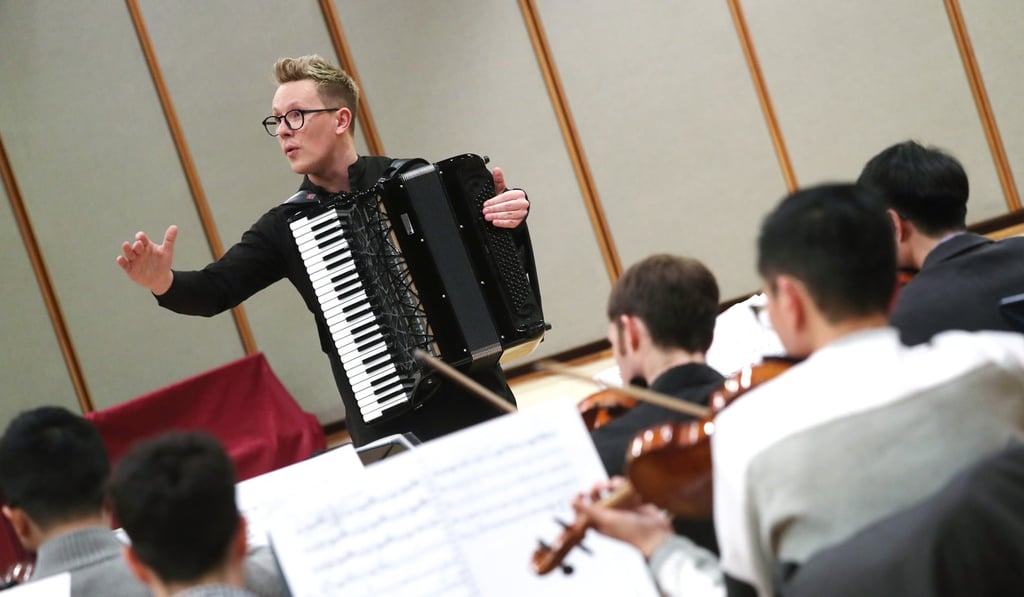Levickis in rehearsals in Tsim Sha Tsui. Picture: K. Y. Cheng