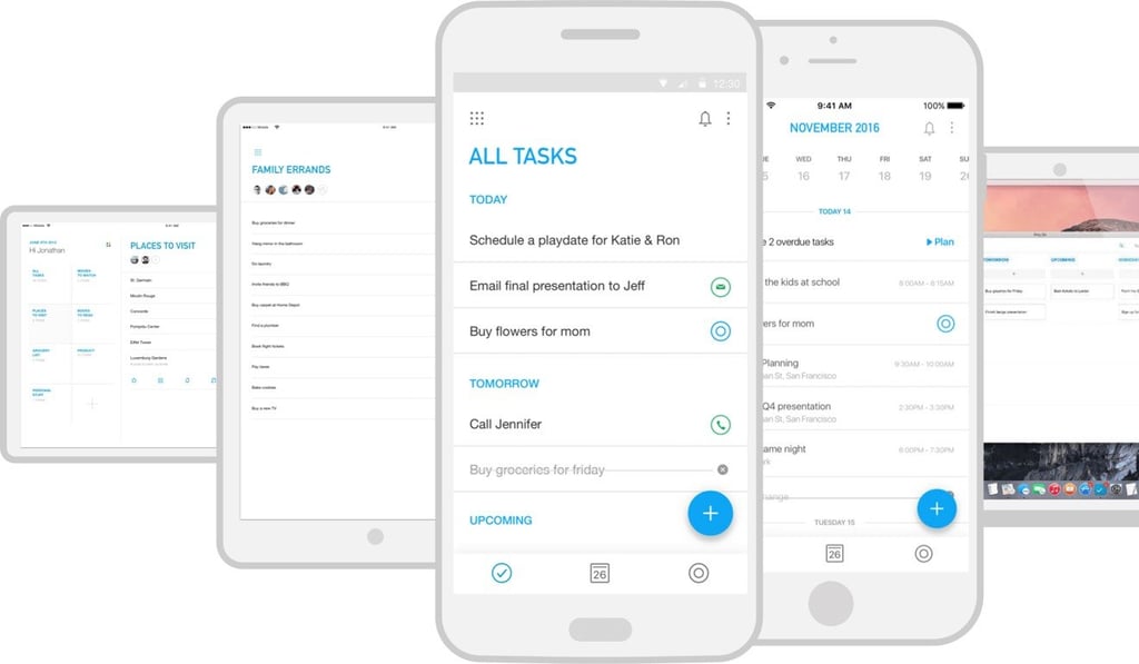 Any.do is recommended for organising deadlines and tasks.
