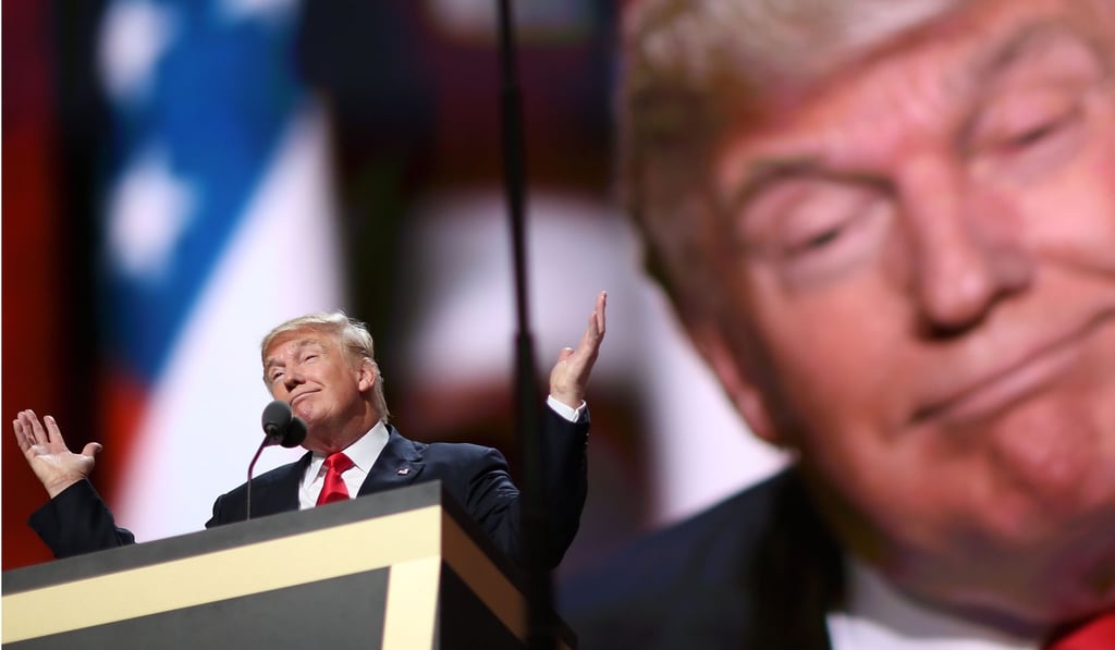 Cambridge Analytica, a firm specialising in using online data to create voter personality profiles to target them with political messages, ran data operations for Donald Trump’s presidential campaign. Facebook has banned them because of inappropriate use of user data. Photo: Bloomberg