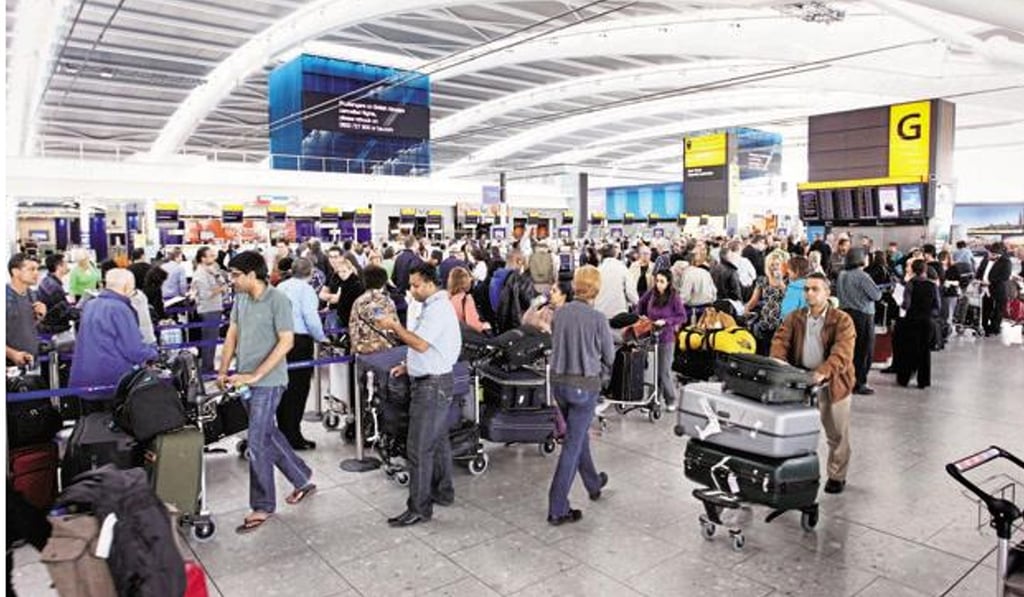 An Indian airport. Photo: handout