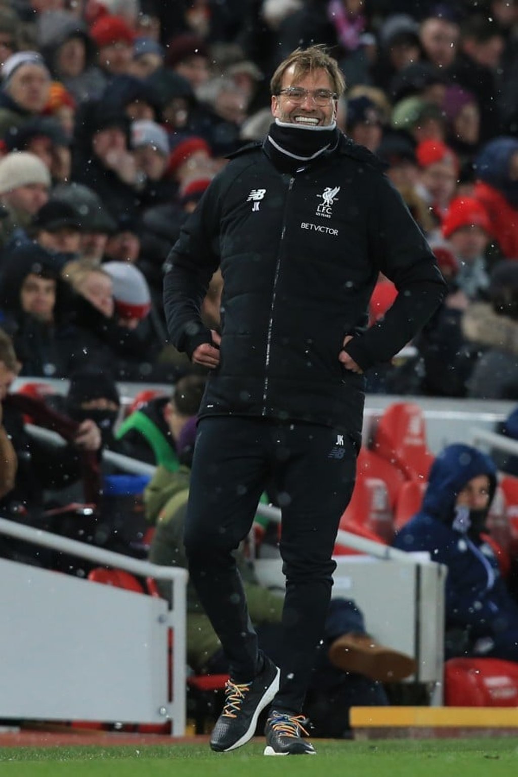 Liverpool manager Juergen Klopp was singing Mo Salah’s praises after the Watford win. Photo: AFP