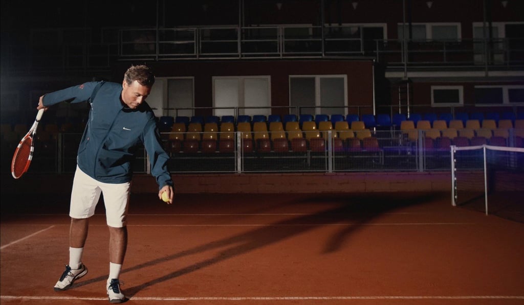 Leon Jakimic plays tennis twice a week. Photo: Handout