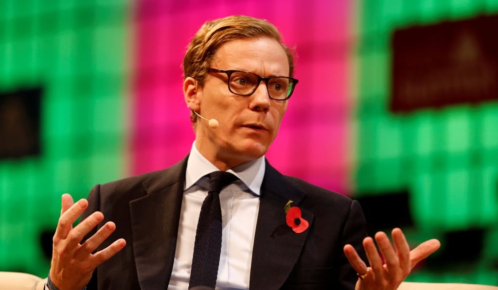 FCEO of Cambridge Analytica, Alexander Nix, speaks during the Web Summit, Europe's biggest tech conference, in Lisbon, Portugal, on November 9, 2017. Photo: Reuters