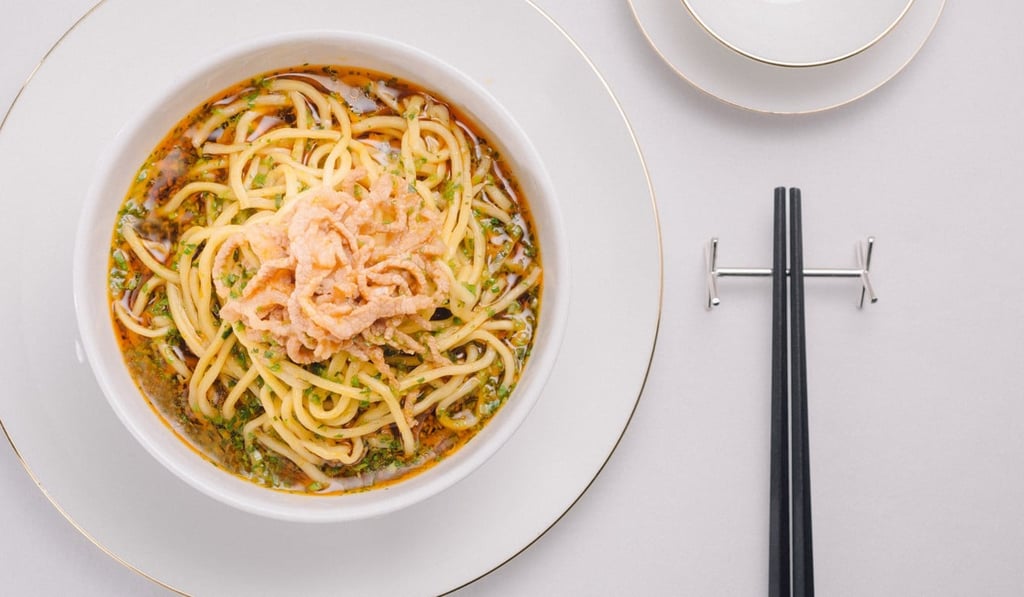 Hot and sour noodles at Howard's Gourmet