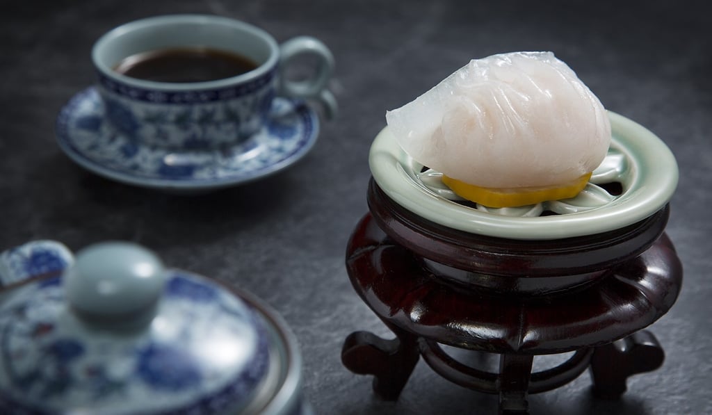Shrimp dumpling at Celestial Court