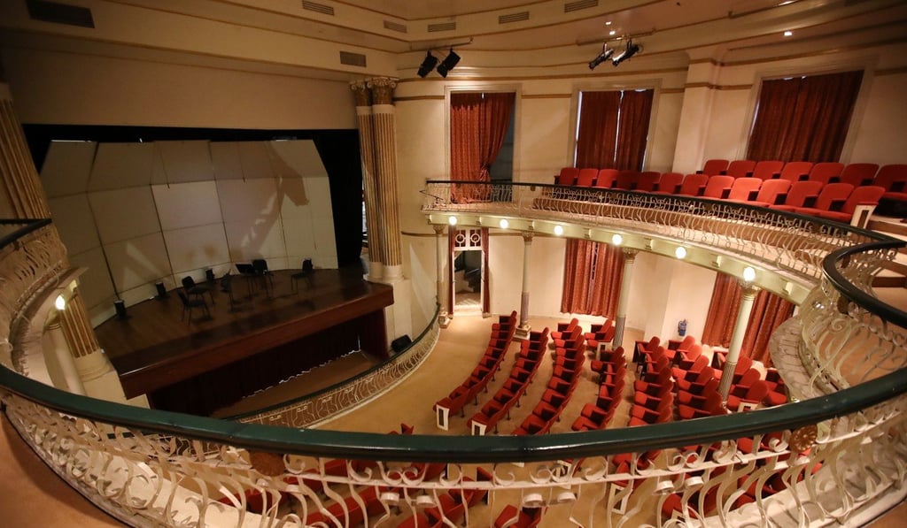 Interior of the Dom Pedro V Theatre in Macau. Photo: Edward Wong