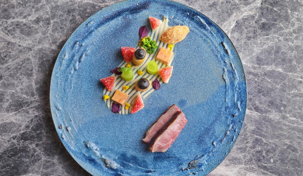 Earl Grey goose at VEA Restaurant and Lounge