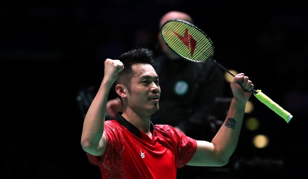Lin Dan at the All England Open Championships. Photo: Reuters