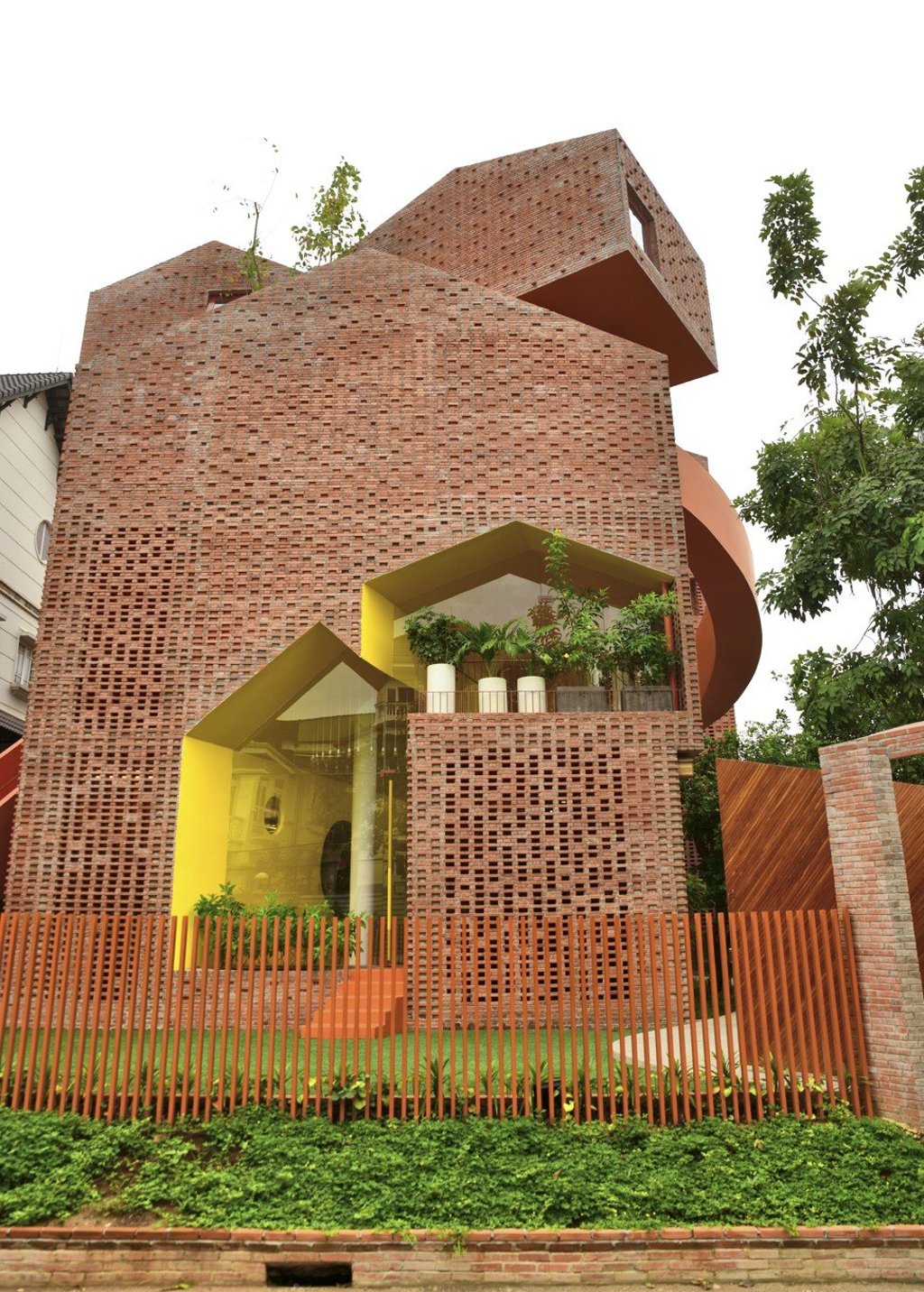 The exterior of Chuon Chuon Kim 2 Kindergarten. Picture: Ronan O’Connell