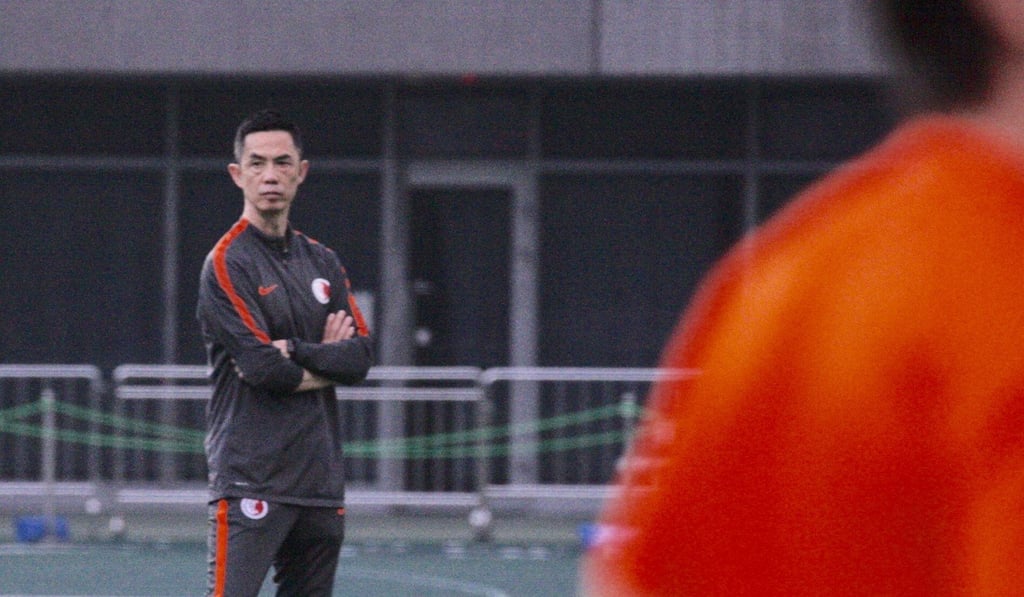 Hong Kong caretaker manager Liu Chun-fai has urged his players to claim their place in history. Photo: Chan Kin-wa