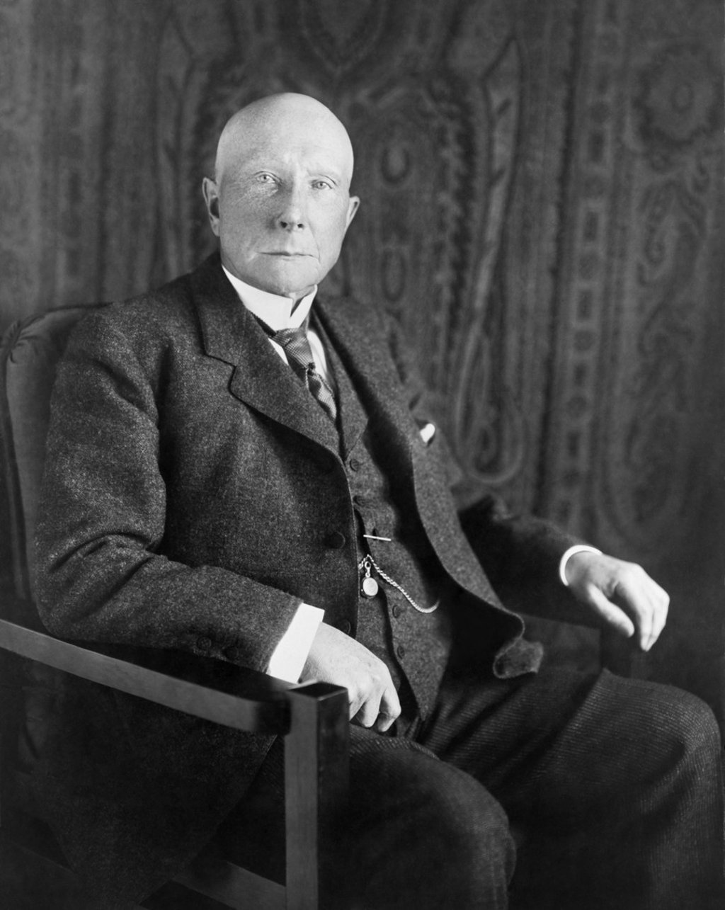 John D. Rockefeller in 1909. John D. Rockefeller in 1909.