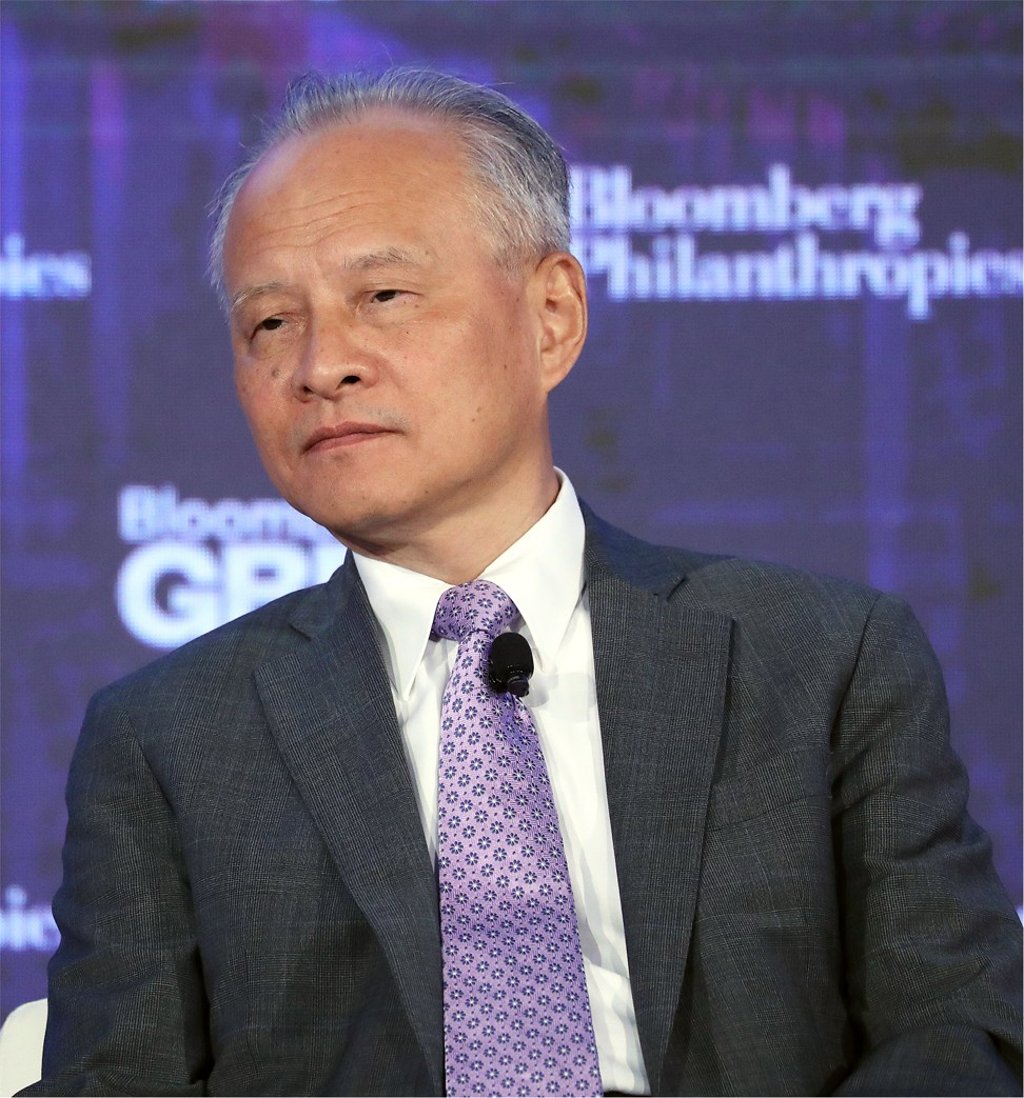 Chinese Ambassador to the US Cui Tiankai has warned US President Donald Trump that the American middle class would pay the price if China retaliated against Trump’s plan to hit the Asian nation with punitive tariffs of about US$60 billion. Photo EPA
