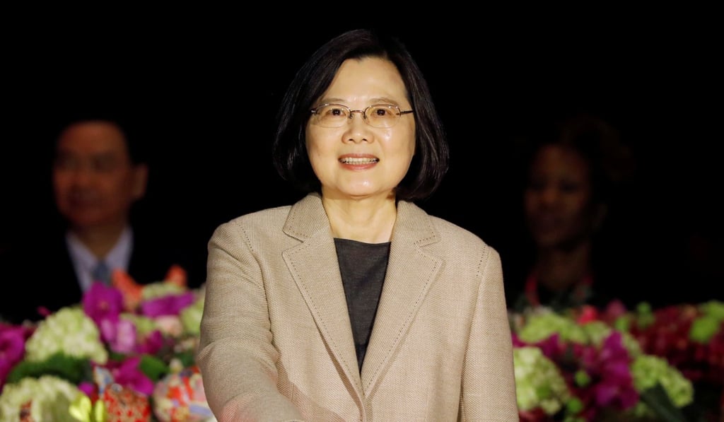 Taiwanese President Tsai Ing-wen had a controversial telephone call with then president-elect Donald Trump that angered Beijing. Photo: Reuters