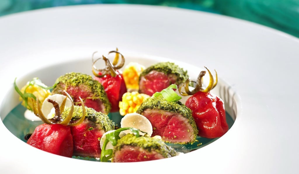 Beef carpaccio at Tosca