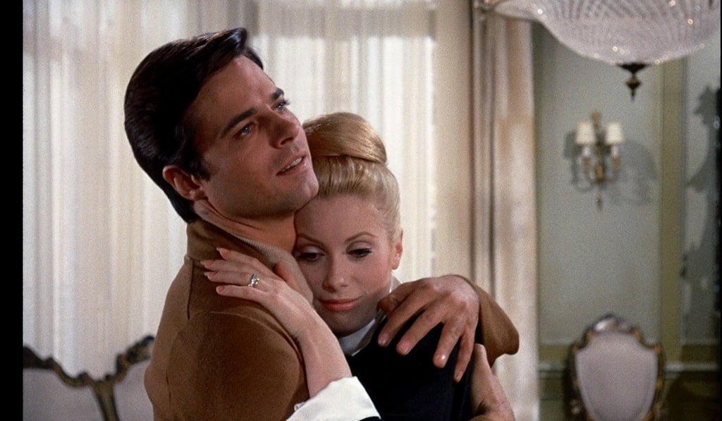Catherine Deneuve and Jean Sorel in a still from the film.